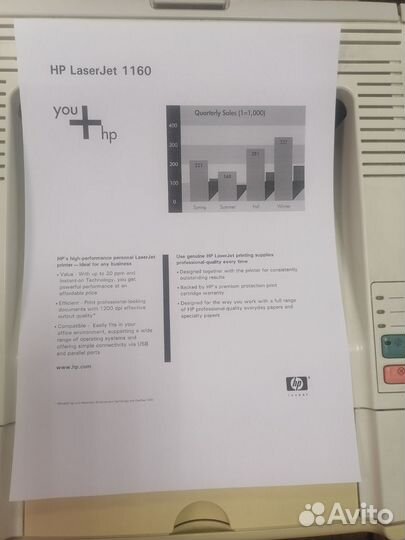 Принтер лазерный hp1160
