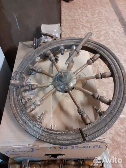 Прялка деревянная старинная