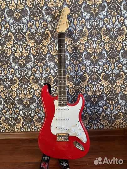 Электрогитара fender с комбиком