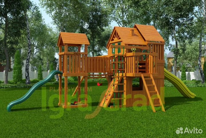 Детская площадка для дачи Великан 2 (Макси)