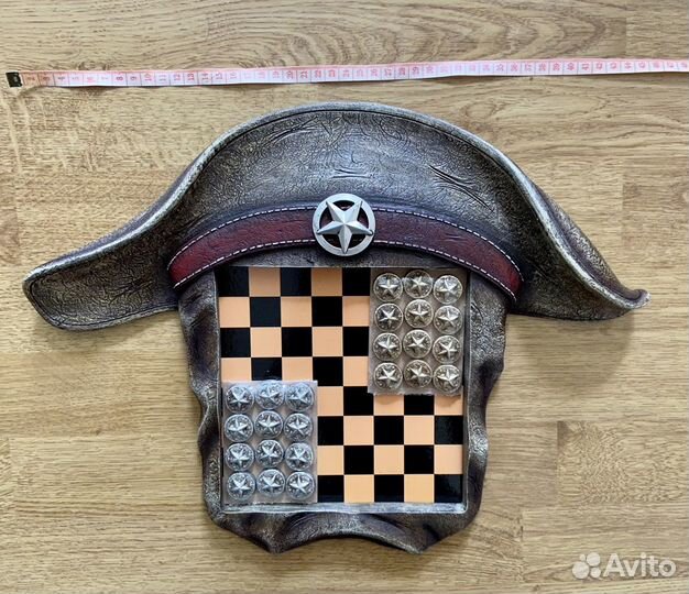 Игра настольная шашки, подарочный набор, новая