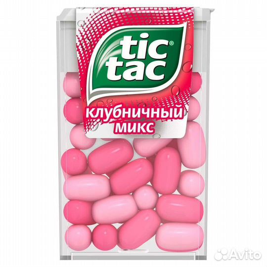 Драже Tic Tac со вкусом Клубники 16г Ferrero