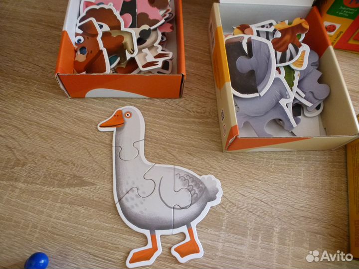 Развивающие игрушки 1-3 года: деревянные, пазлы