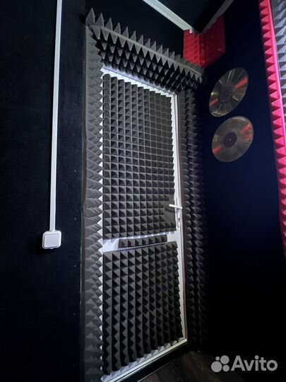 Акустический поролон пирамида