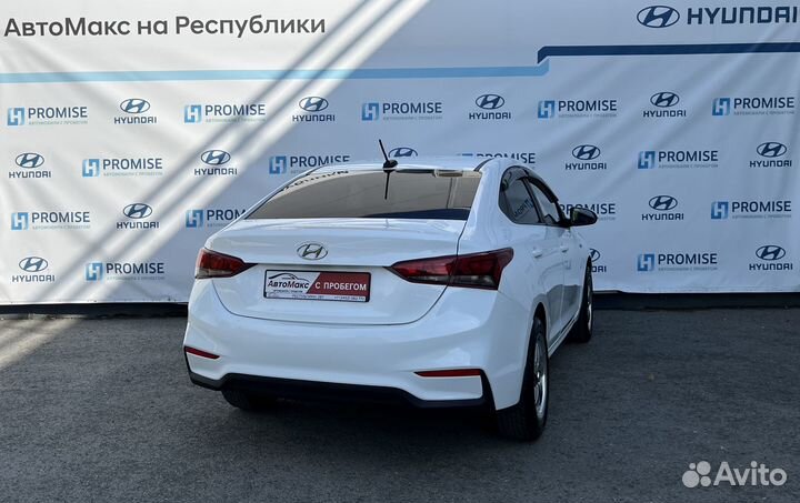 Hyundai Solaris 1.4 МТ, 2018, 60 975 км