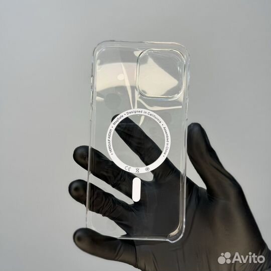 Чехол Apple MagSafe Clear Case