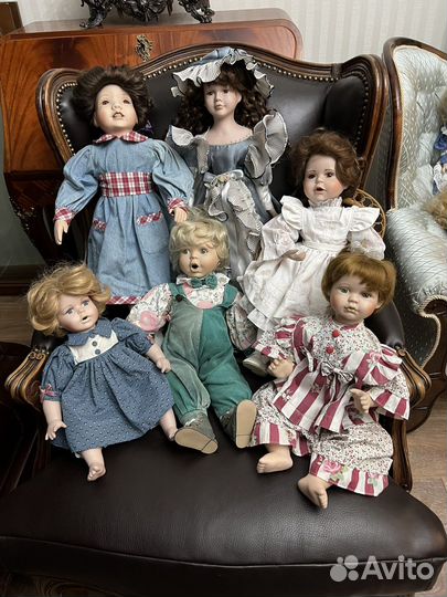 Фарфоровые куклы. Германия. Винтаж