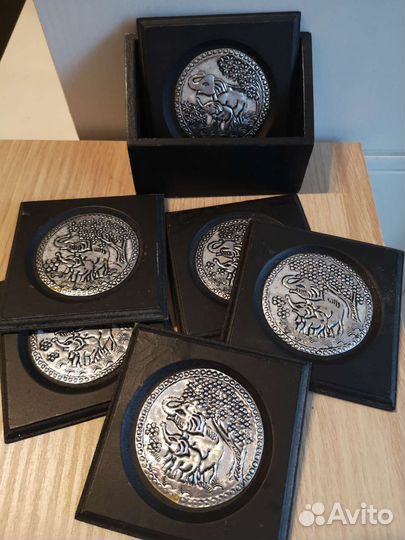 Набор подставок под бокалы / стаканы