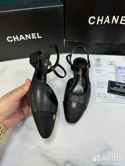 Туфли балетки Chanel