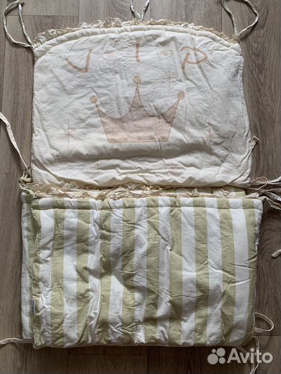 Бортики в детскую кроватку бу