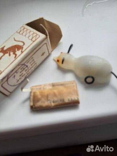 Игрушка мышка СССР