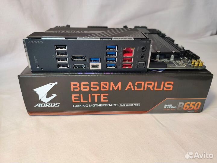 Материнская плата gigabyte B650M aorus elite