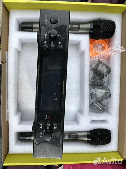 Axelvox uhf dsp радиомикрофоны