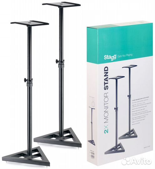 Набор стоек для мониторов Stagg smos-10 SET