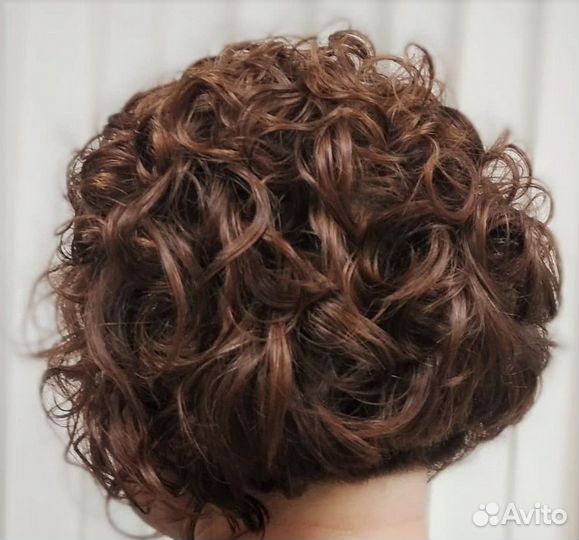 Химическая/биозавивка волос, флиссинг