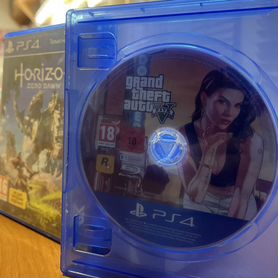 Продаю диски PS4 Horizon и GTA 5