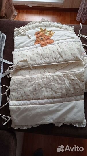 Комплект постельного белья в детскую кроватку