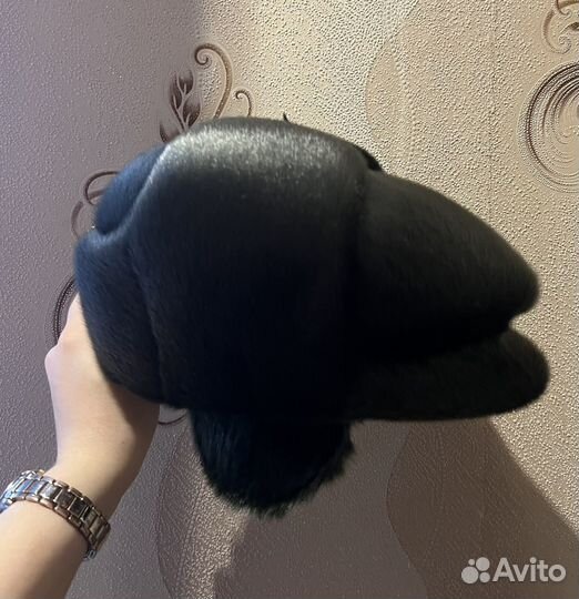 Меховая мужская кепка