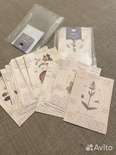 Декоративные листы открытки для скрапбукинга