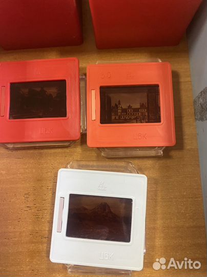 Цветные диапозитивы, магнитная лента