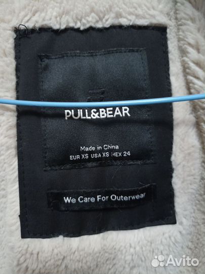 Зимняя куртка парка анорак Pull&Bear