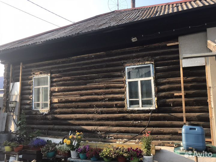 Сруб дома на разбор