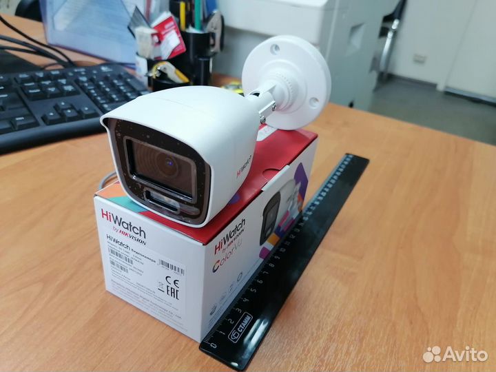 Видеокамера HiWatch DS-T200L (2.8 mm) 2 мп