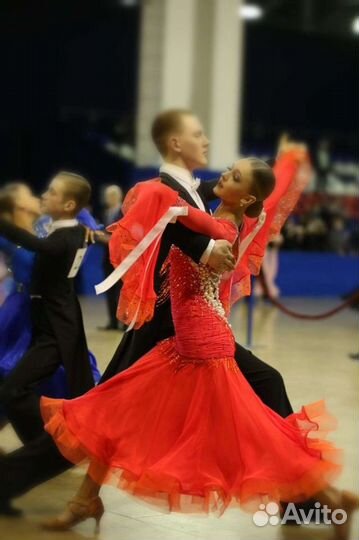 Платье для бальных танцев стандарт Ю2