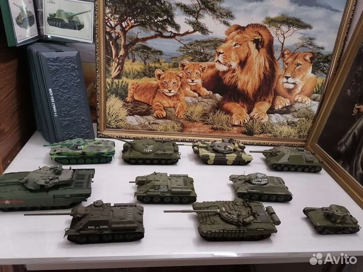 Танки от DeAgostini и Modimio в Идеале