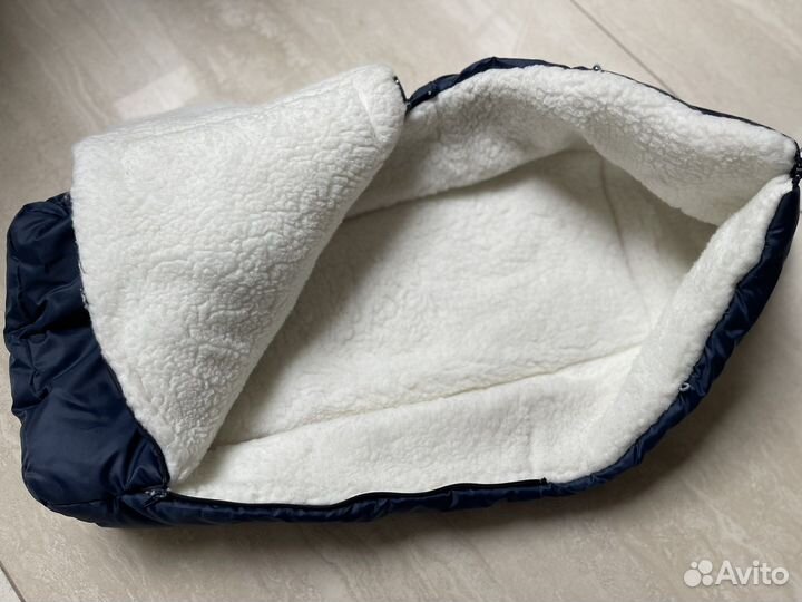 Меховой Конверт в коляску овчина