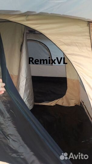 Видео 2-х слойная 10мест. палатка Chanodug Fx-2076