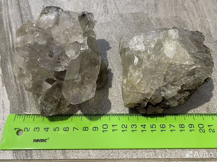 Горный дымчатый хрусталь