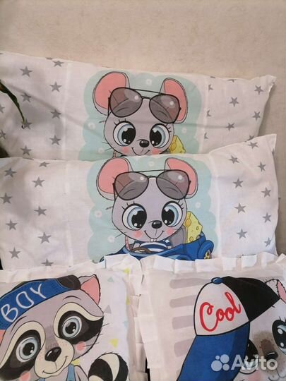 Бортики в кроватку