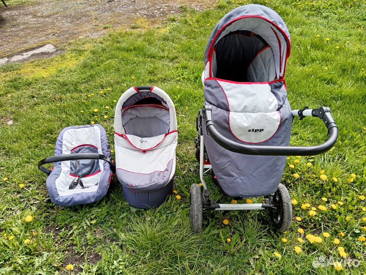 Коляска 3 в 1 Zipp