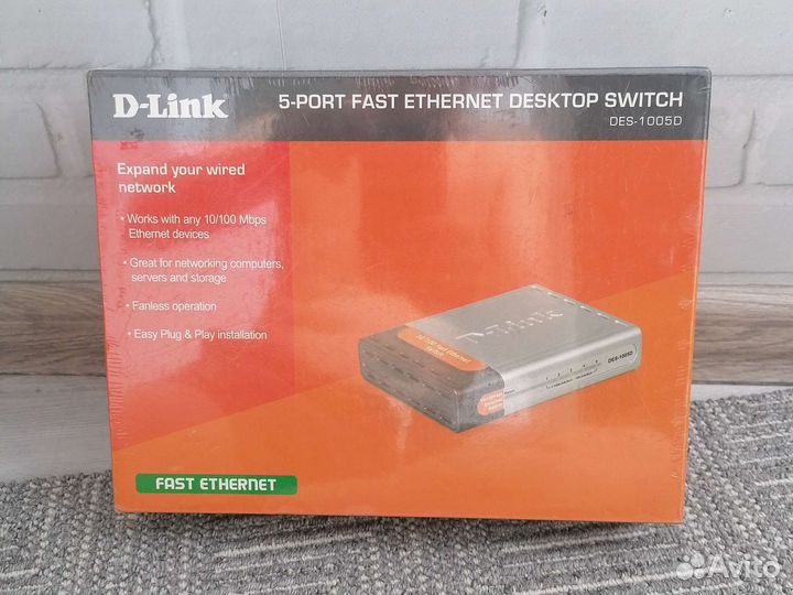 Коммутатор D-link DES-1005D