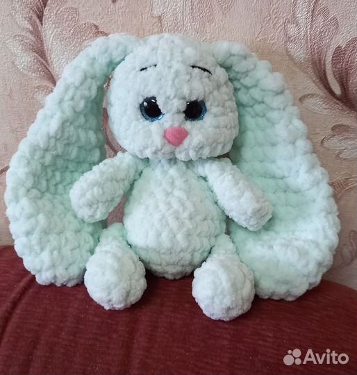 Вязаный зайка