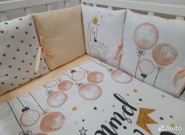 Бортики в детскую кроватку