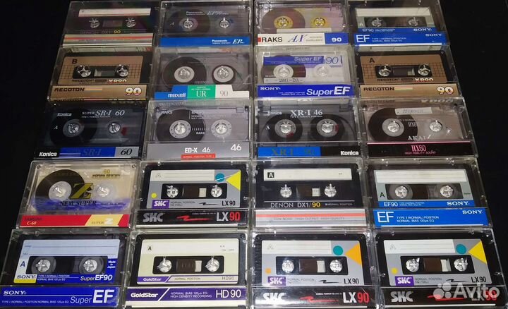 Коллекция аудиокассет
