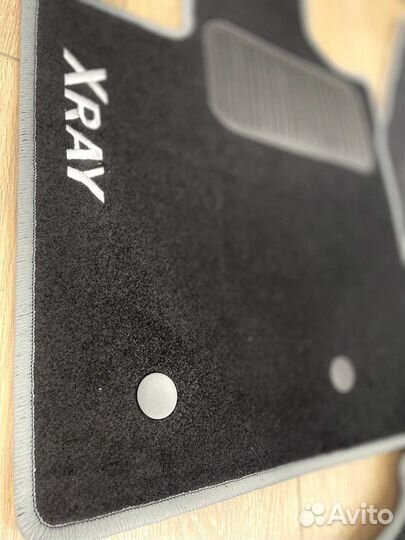 Коврики в салон текстиль лада X-ray