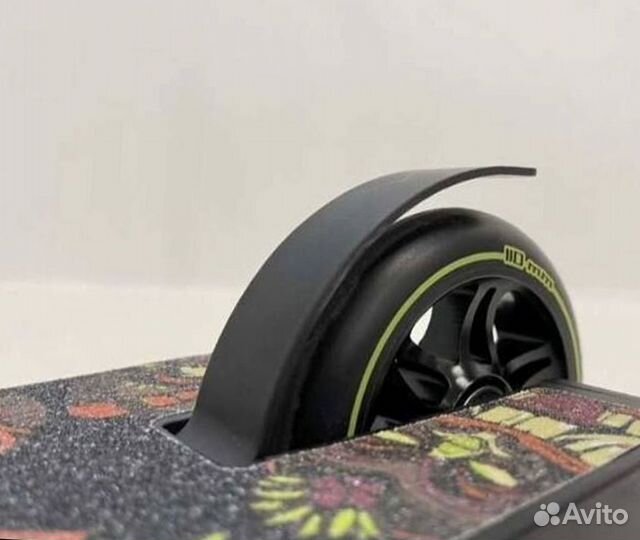 Трюковой самокат tech team voodoo green
