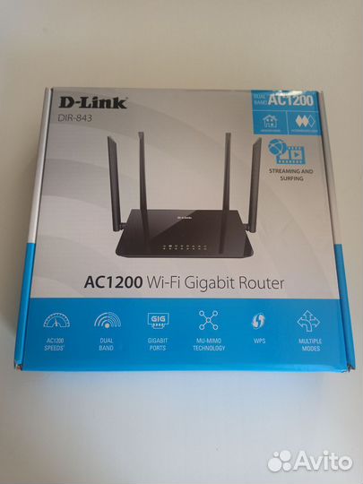 Роутер маршрутизатор d-link dir843 1gigabit