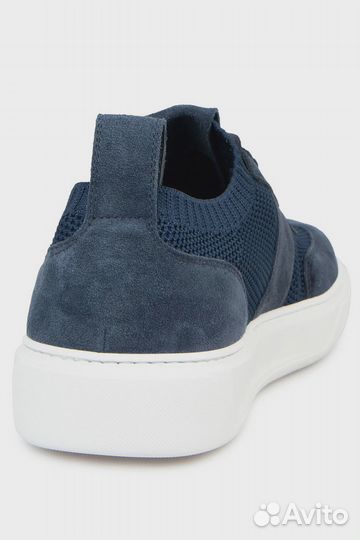 Stokton кеды M.588 синие сетка замша 44 280377