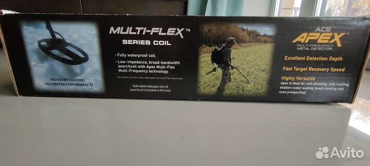 Новый металлоискатель Garrett ace apex