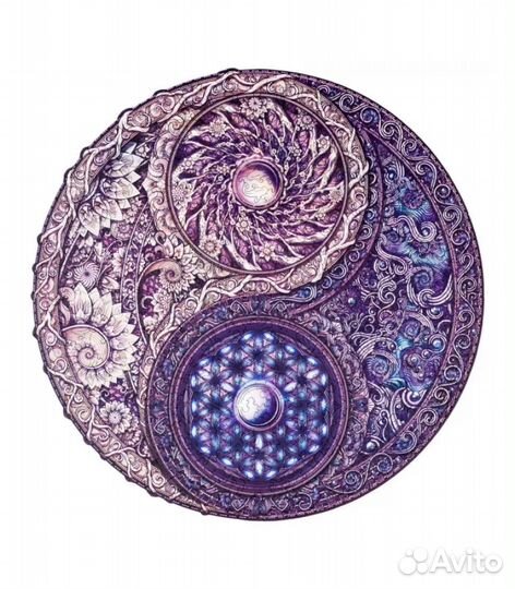 Фигурный пазл Unidragon, Мандала Всеобъемлющих про