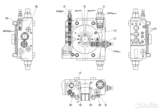 Ведущий вал Т13-Т24 тип S для Bosch Rexroth A4VG90