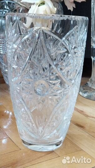 Вазы для цветов хрусталь СССР ГДР
