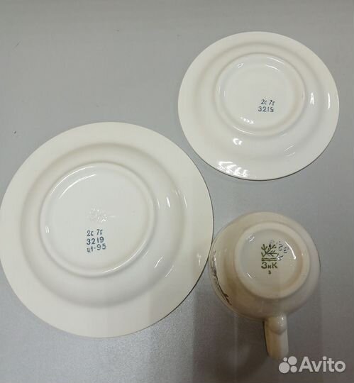 Набор детской посуды зик