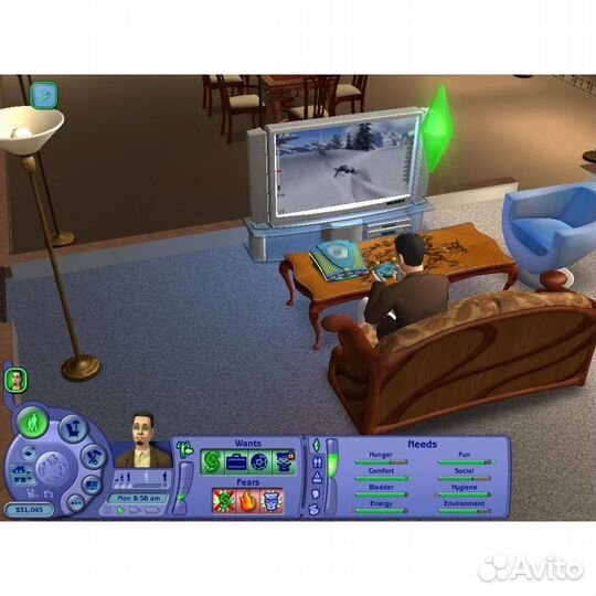 The Sims 2, б/у, множ.царап., английский (Xbox)