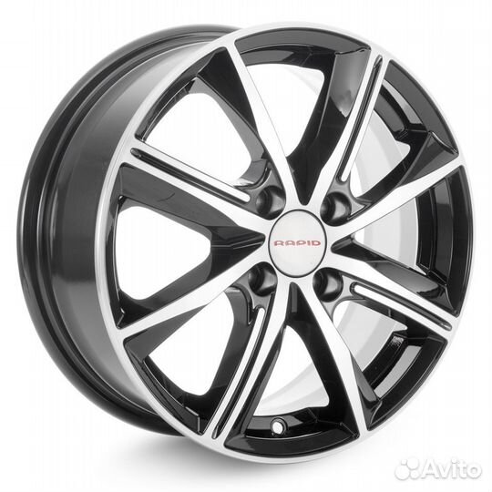 R15 4x100 6J ET50 60,1 Rapid Арнар Алмаз чёрный