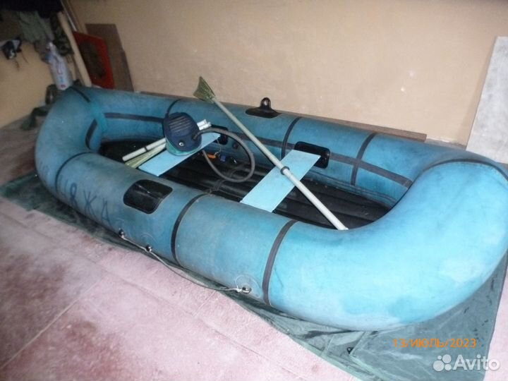 Лодка надувная резиновая бу 